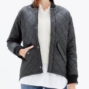 Madewell Quilted Session Bomber